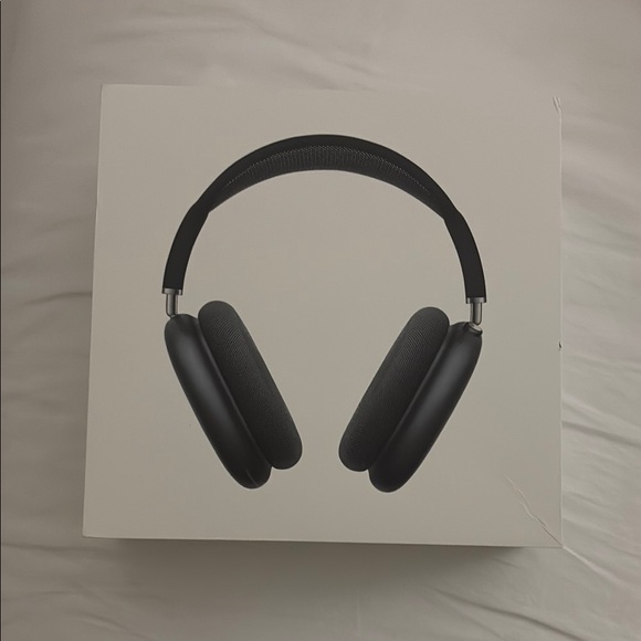 Black Headphones - barely worn in perfect condition Will answer any questions.